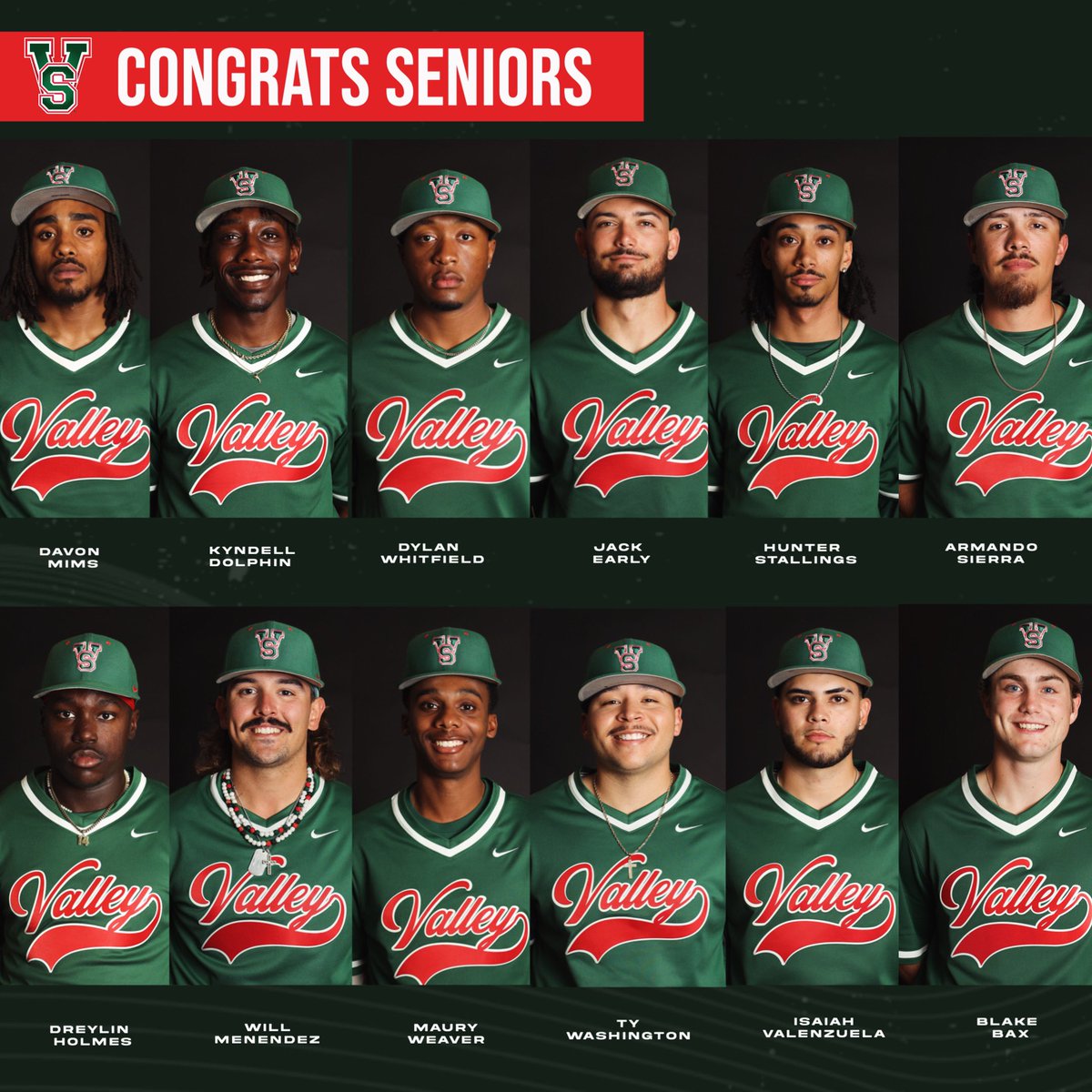 SENIOR DAY‼️⚾️ We will honor the seniors at 12:00pm noon Come out and support!!! May 12, 2024 🆚: Alabama A&M University ⏰: 1:00PM 📍: Itta Bena, MS 🏟️: Magnolia Field 📊: mvsusports.com/sidearmstats/b…