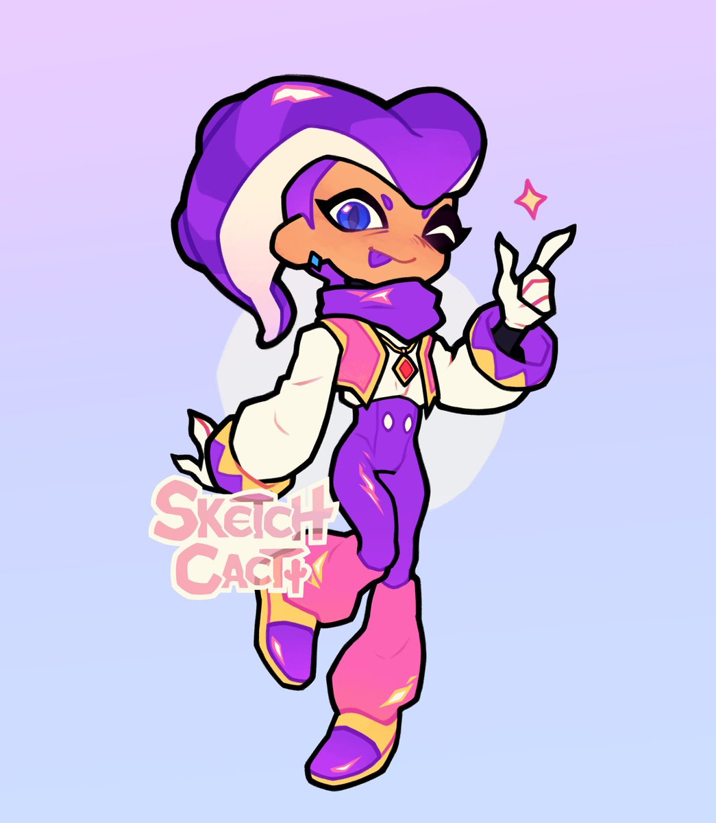 NiGHTS into ink 🐙💜 #NiGHTSintodreams #splatoon