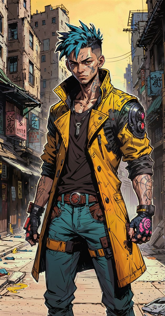 aiandroed's tweet image. Cyber-swag activated! 
Anime Style

#CyberpunkVibes #Daymode #AIArtwork #aiartcommunity #AIArtGallery #photooftheday #Gentleman #viralvideo #sundayvibes #WeekendVibes #solarstorm #Eurovision #wallpaper #android #iphone #nightlife #aurora #AiCinema #Hunter