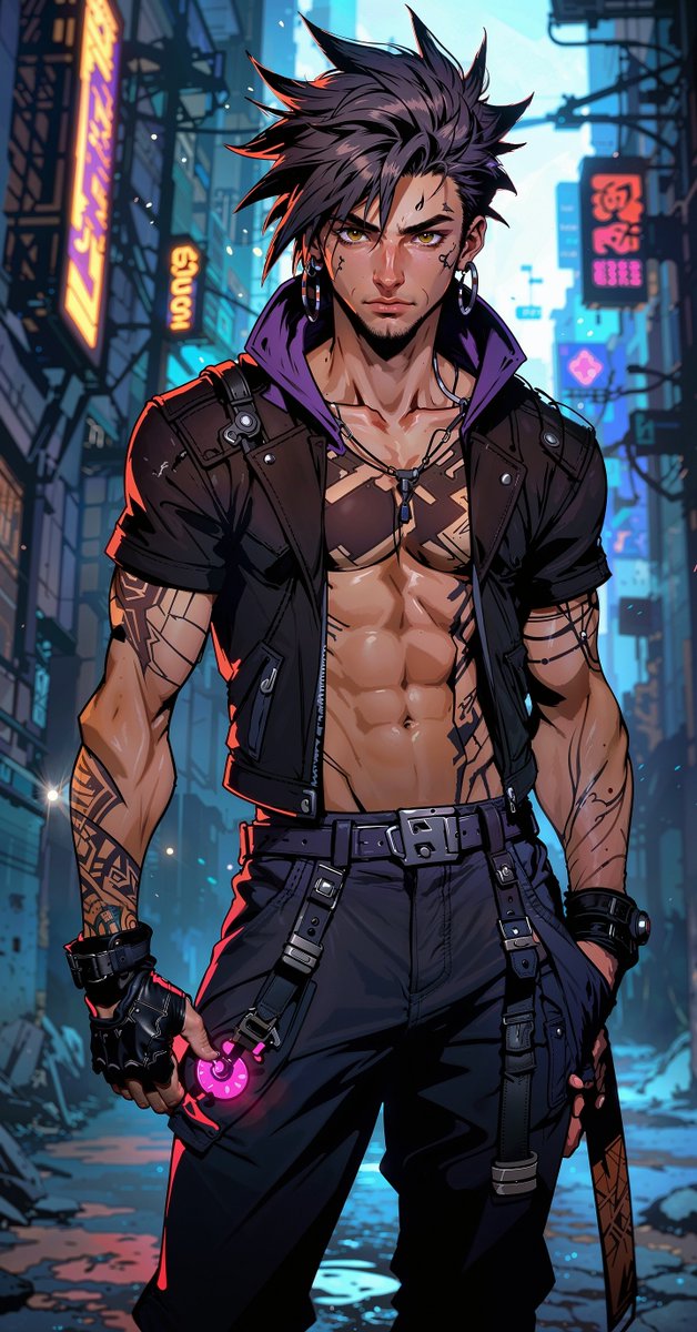 aiandroed's tweet image. Cyber-swag activated! 
Anime Style

#CyberpunkVibes #Daymode #AIArtwork #aiartcommunity #AIArtGallery #photooftheday #Gentleman #viralvideo #sundayvibes #WeekendVibes #solarstorm #Eurovision #wallpaper #android #iphone #nightlife #aurora #AiCinema #Hunter