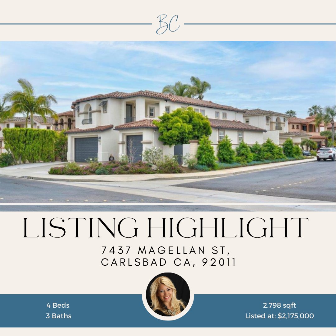 Explore this stunning opportunity in Carlsbad's coveted San Pacifico neighborhood! 

👉 Check out the Link Tree in my bio and read my latest newsletter for exclusive insights!

#CarlsbadRealEstate #SanPacifico #BarbaraChamizo 
DRE 01855738