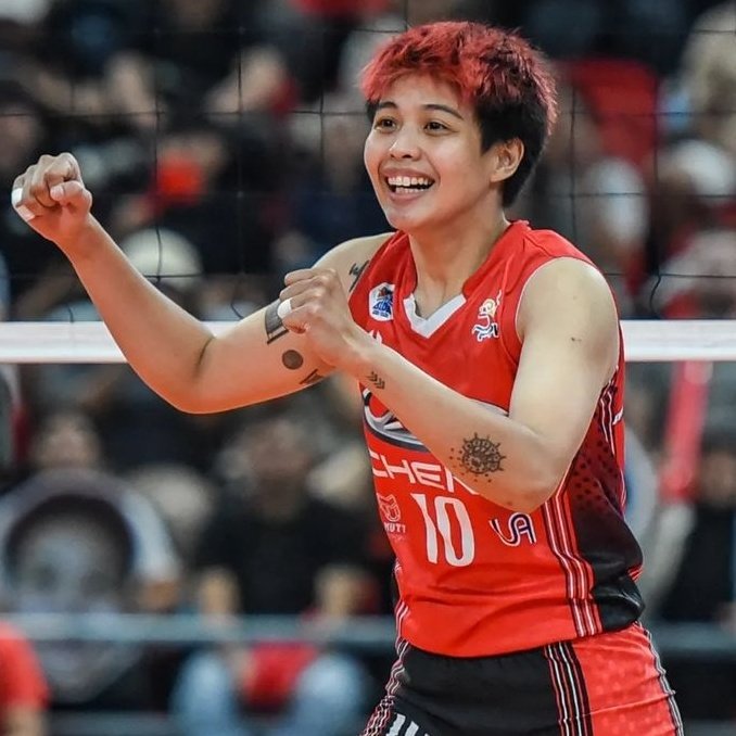 Chery might have fallen short to get on the podium but of course, I'm taking their opportunity to express how proud I am of Ara G. We saw glimpses of her old form, nothing makes me happier than seeing her happy & healthy in her new team. Thank you, Chery Tiggo for trusting her ❤️