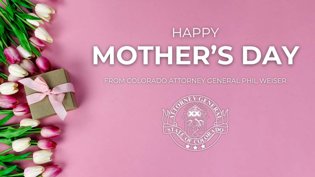 Today, and every day, is a celebration of the moms in our lives. They sacrifice for us, believe in us, and give us their everything. Happy Mother's Day to all our wonderful Colorado moms.