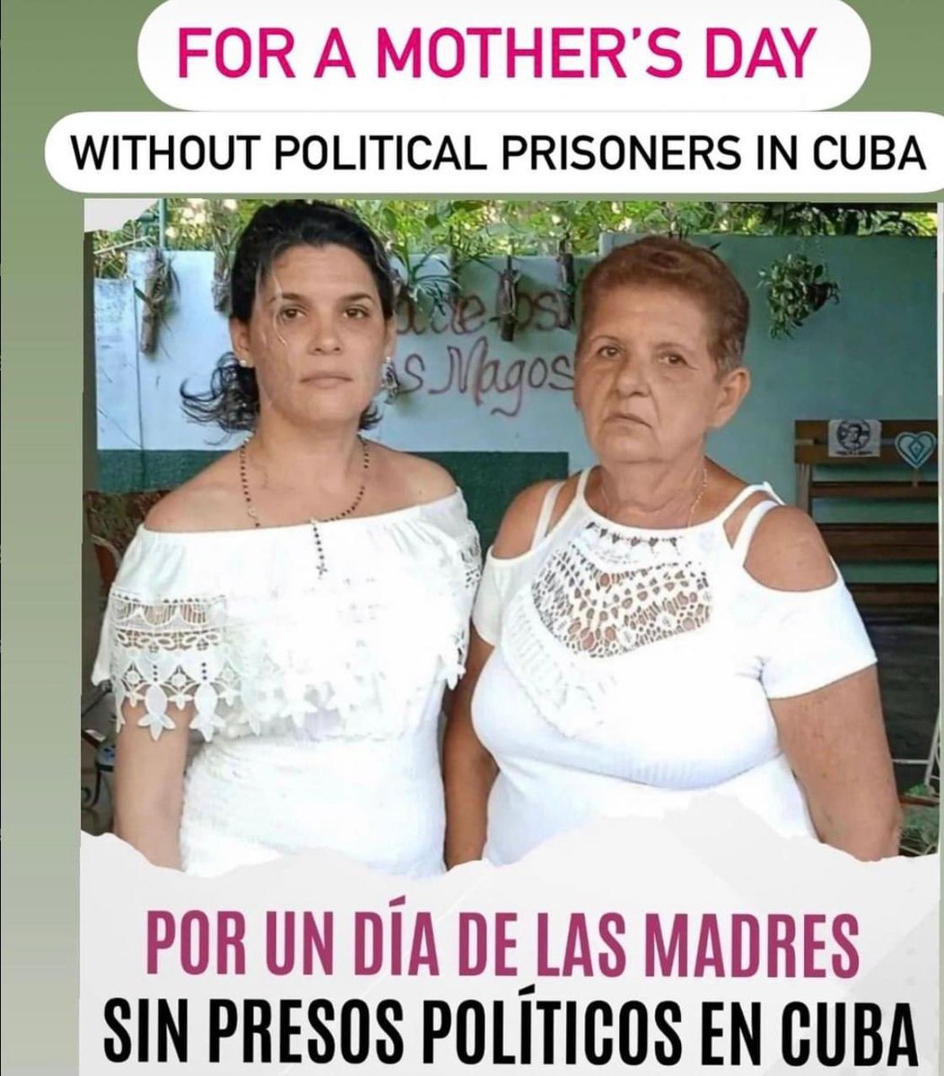 For a Mother’s Day without political prisoners #Cuba #Venezuela #Nicaragua #MothersDay #Setthemfree