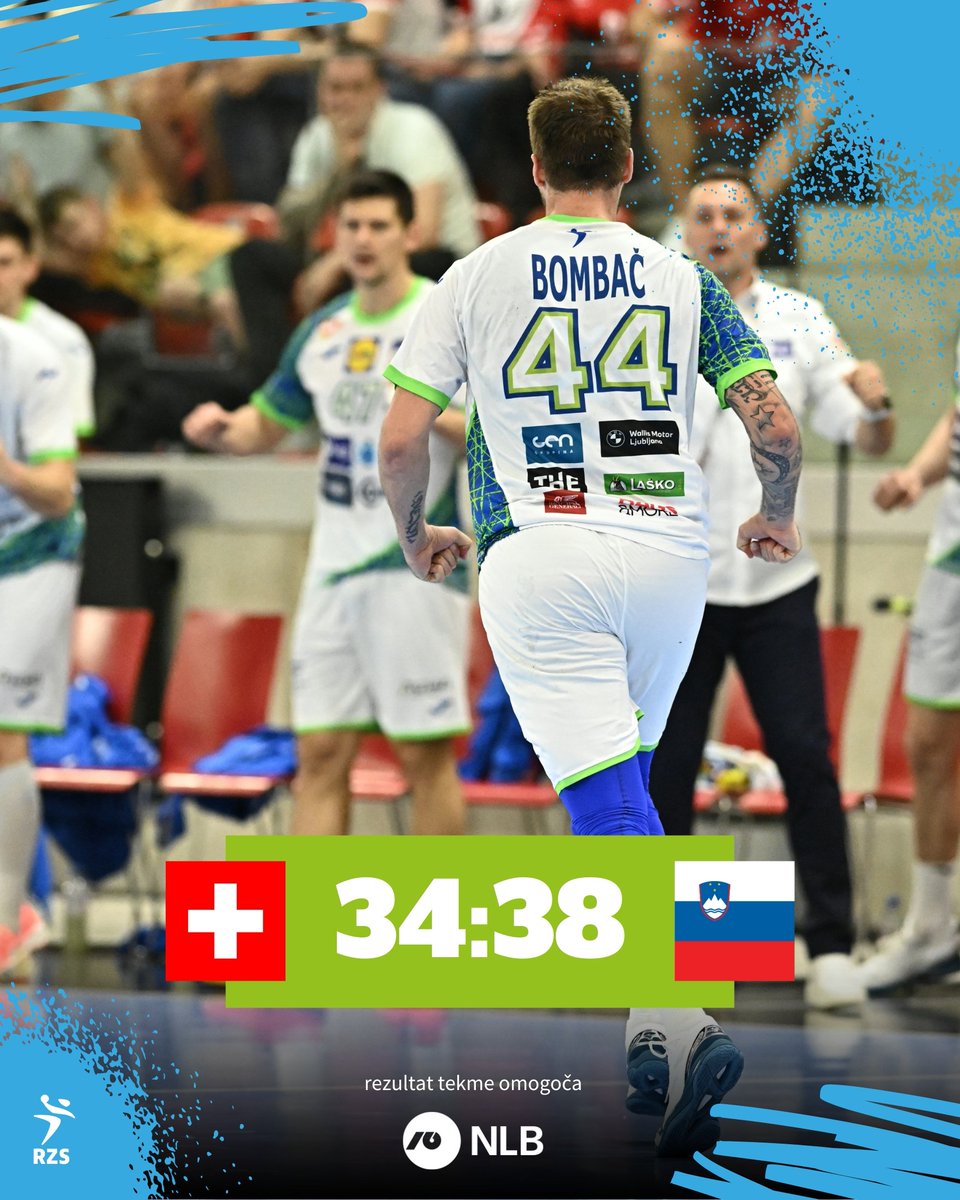 Po loteriji sedemmetrovk slovenski rokometaši 11. na svetovno prvenstvo! 👏🇸🇮

#miSlovenci