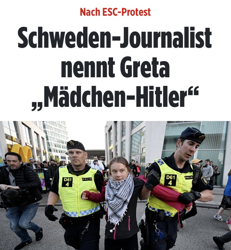 Wie aus der Klima-Greta das 'Hitler-Mädchen' wurde…