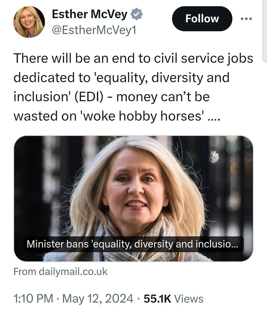 Someone has to pay for Tory corruption and it will be us. Working class kids won't be included in the civil service, Black people won't get on because of a structural lack of diversity, and women will suffer unequal treatment. And the rest of us - who will continue to be ruled by