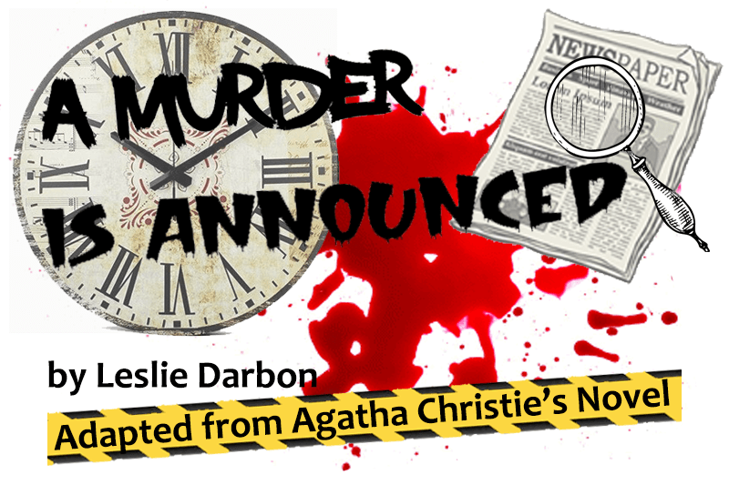 AUDITION NOTICE!
UPCOMING TRYOUTS for our Fall production 
Audition dates: Sunday, June 2 and Monday, June 3 @ 6:30 PM
Location: Penn State - Perkins Auditorium (in Perkins Student Center), 2080 Tulpehocken Road, Reading, PA 19610 
Show Dates:  October 18-20
Cast: 7 F, 5 M