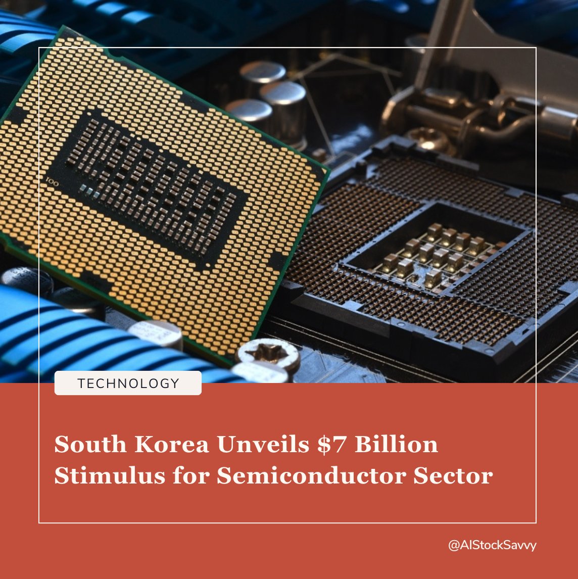 📣 JUST IN: South Korea Announces $7B Support for Chip Industry to Boost Global Competitiveness $NVDA $AVGO $MRVL $AMD $INTC $ARM $ALAB $TSM $MU $SMCI 👉 Key Highlights: 📍 South Korea preps $7.3 billion support package for semiconductor industry. 📍 Finance Minister Choi…