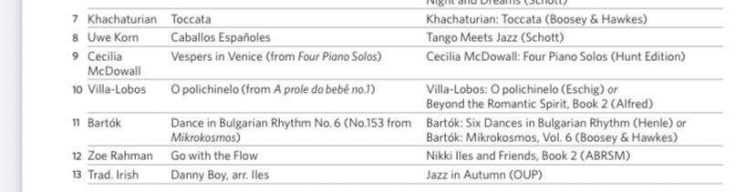 ダニーボーイ、今年(2023-24)のABRSM(イギリスの音楽検定試験)ピアノ8級(G8)の課題曲のうちの一曲に入っていました…
ピアノを弾ける方が羨ましい✨

abrsm.org/sites/default/…

#羽生結弦
 #nottestellata2024
#DannyBoy