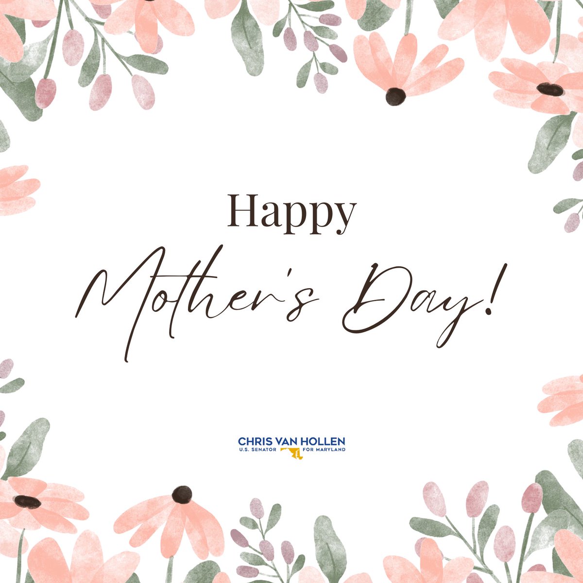 Wishing a very happy #MothersDay to all the moms in Maryland and across the country!