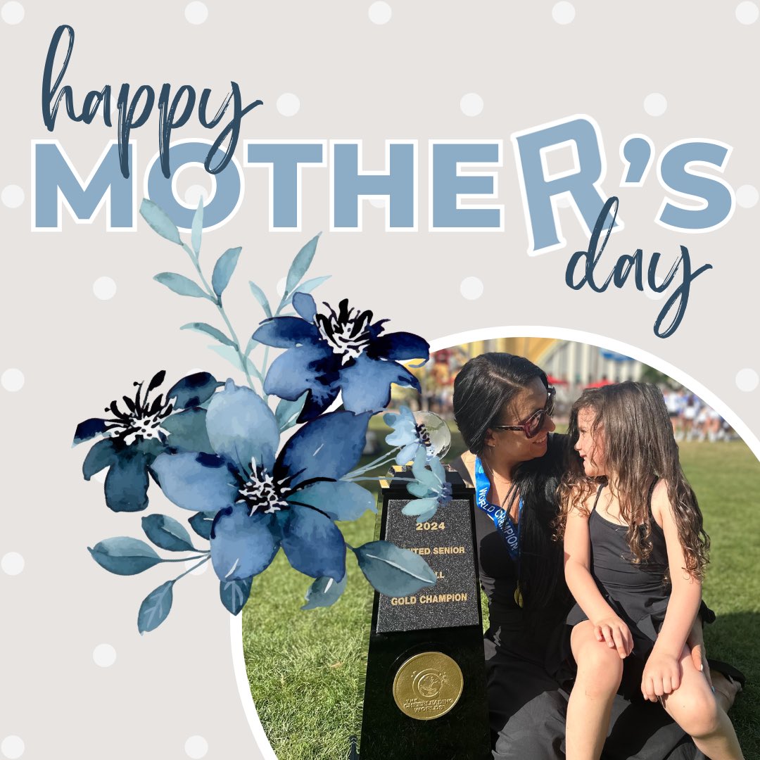 Behind every successful cheerleader is a 𝒍𝒐𝒗𝒊𝒏𝒈 & 𝐬𝐮𝐩𝐩𝐨𝐫𝐭𝐢𝐯𝐞 mother. Here's to the 𝗥𝗔𝗜𝗡 moms who make everything possible.  𝐇𝐚𝐩𝐩𝐲 𝐌𝐨𝐭𝐡𝐞𝐫’𝐬 𝐃𝐚𝐲! 🩵💐