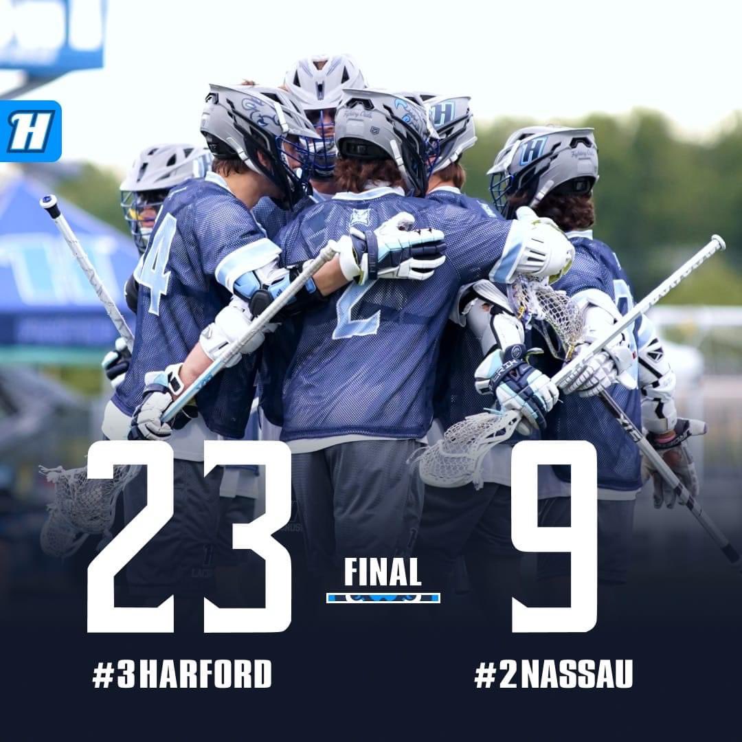 🚨 FINAL 🚨⠀⠀⠀⠀⠀⠀⠀⠀⠀⠀⠀⠀⠀ Harford 23⠀ Nassau 9⠀ ⠀⠀⠀⠀⠀⠀⠀⠀⠀ @HarfordCC_MLax create-compete-serve ⠀⠀⠀⠀⠀⠀⠀⠀⠀⠀⠀⠀⠀⠀⠀⠀ #arete #family #aiatt #lacrosse #NJCAA #JUCO #sports