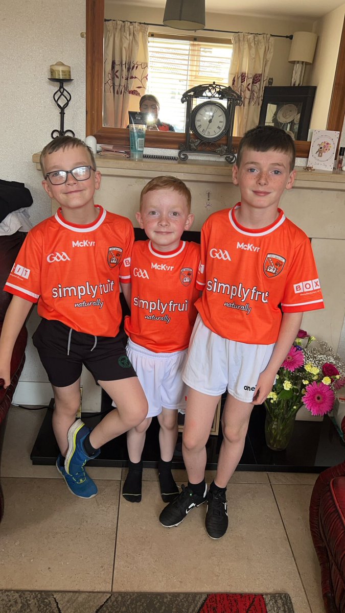 Did someone say Ulster Final #Armagh #BringTheNoise #OrangeAndWhited