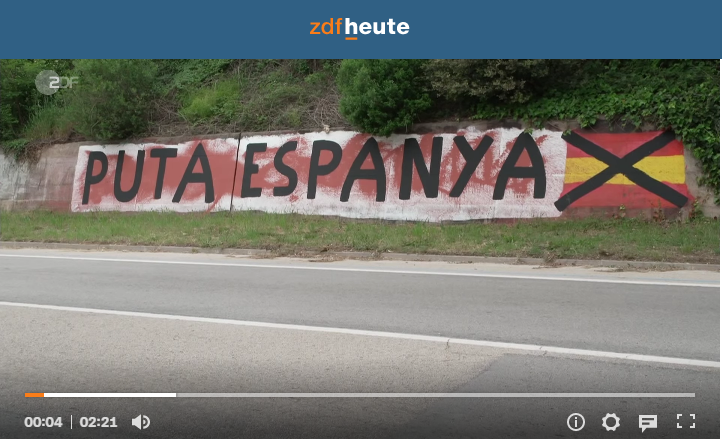 Molt fan de les imatges que emet el canal alemany de TV <a href="/ZDFheute/">ZDFheute</a>.
 zdf.de/live-tv