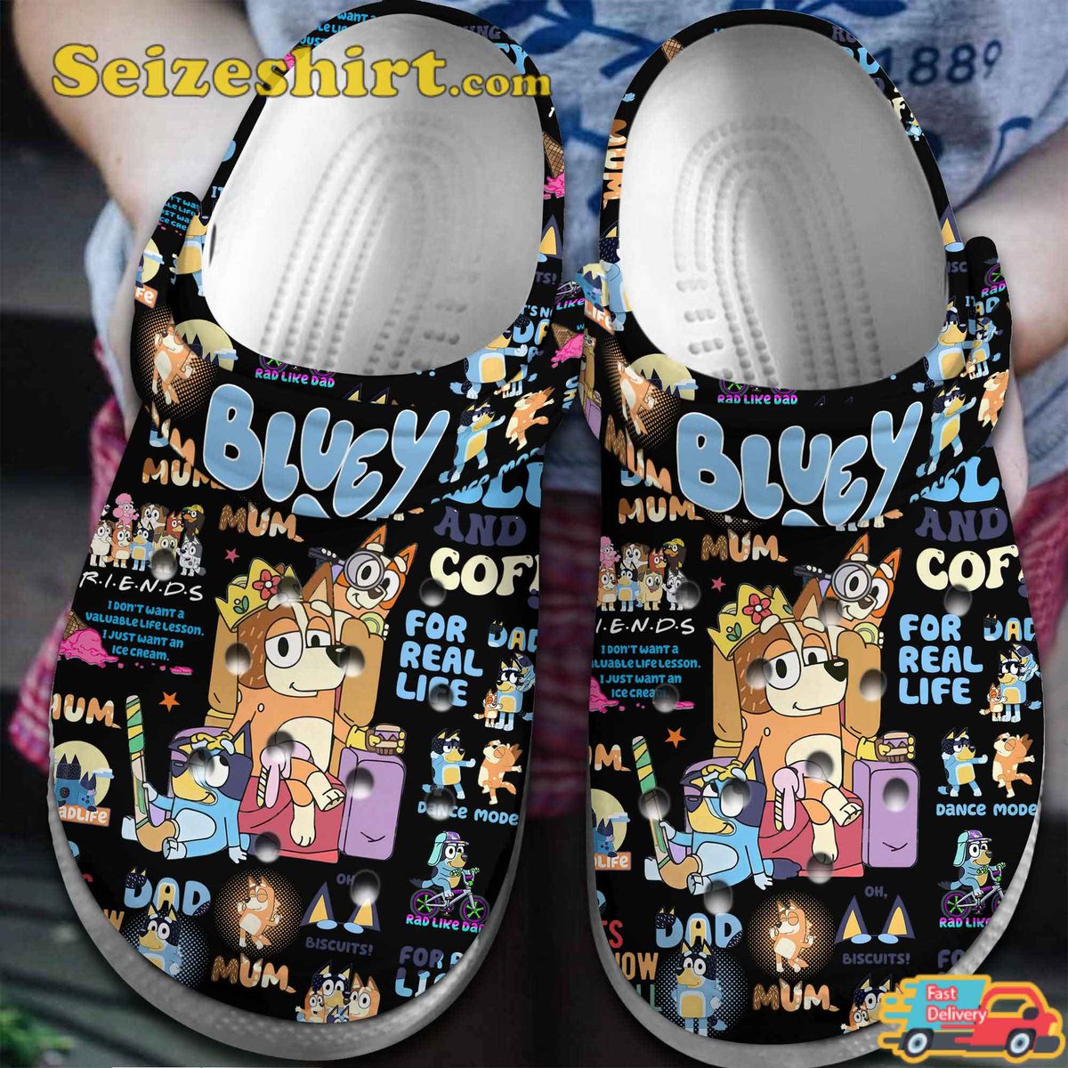 Happy Mother's Day with Mom Bluey Family Crocs. Own it today! 
seizeshirt.com/bluey-cartoon-…
Visit #Seizeshirt to explore more Bluey Merch.
#Bluey #Mom #MothersDay #MothersDay2024 #MothersDayGifts #Trending