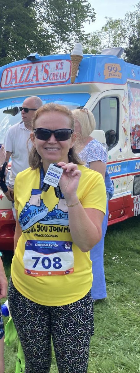 #NursesDay2024 #1000miles And yes I had an ice cream