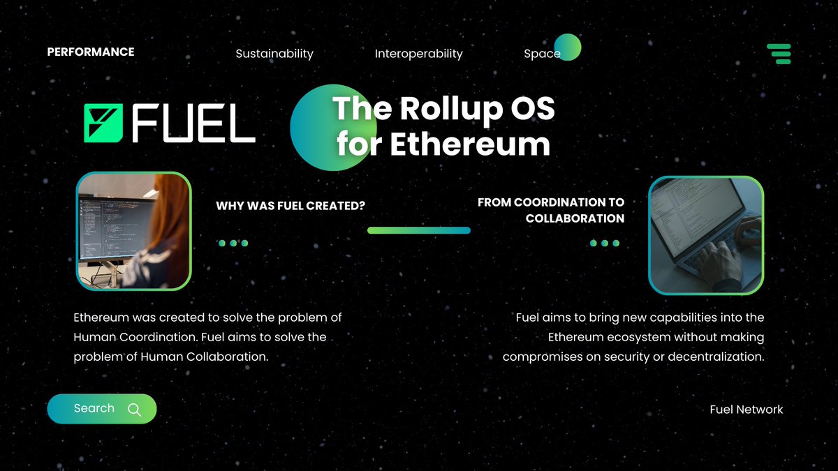 Hello friends 👋 Let’s start this beautiful day with @fuel_network ⛽️💚 Fuel offers an unprecedented combination of performance, interoperability, and sustainability for rollups, customizability and security for developers, and a seamless experience for users. #Fuel #FuelNetwork
