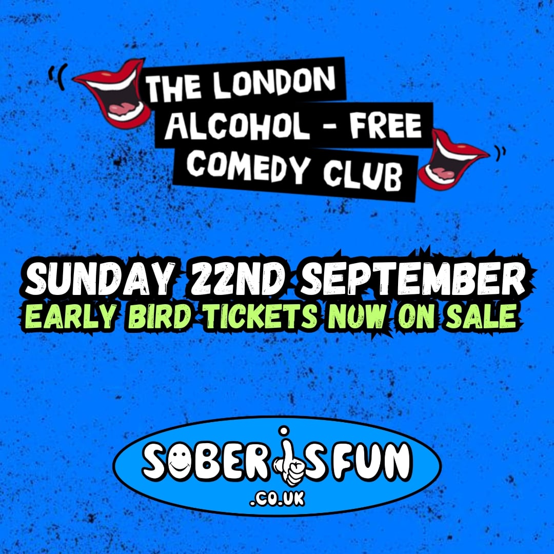 Go Get 'Em!
Ticket link in bio 👆😁.
#alcoholfree #aflondon #alcoholfreelondon #soberlondon #soberuk #soberaf #soberevent #sobersocial #sobersocialising #london #londonsoberevents #londonlife #whatsonlondon #LondonNews #londoncomedy #londonevents #standupcomedy