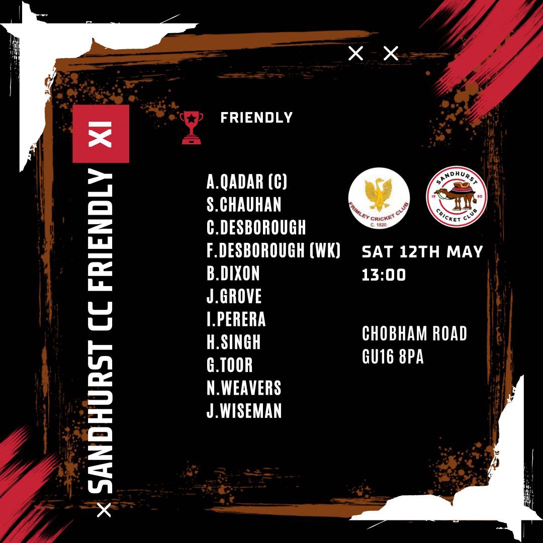Sandhurst Cricket Club (@sandhurstcc) on Twitter photo 