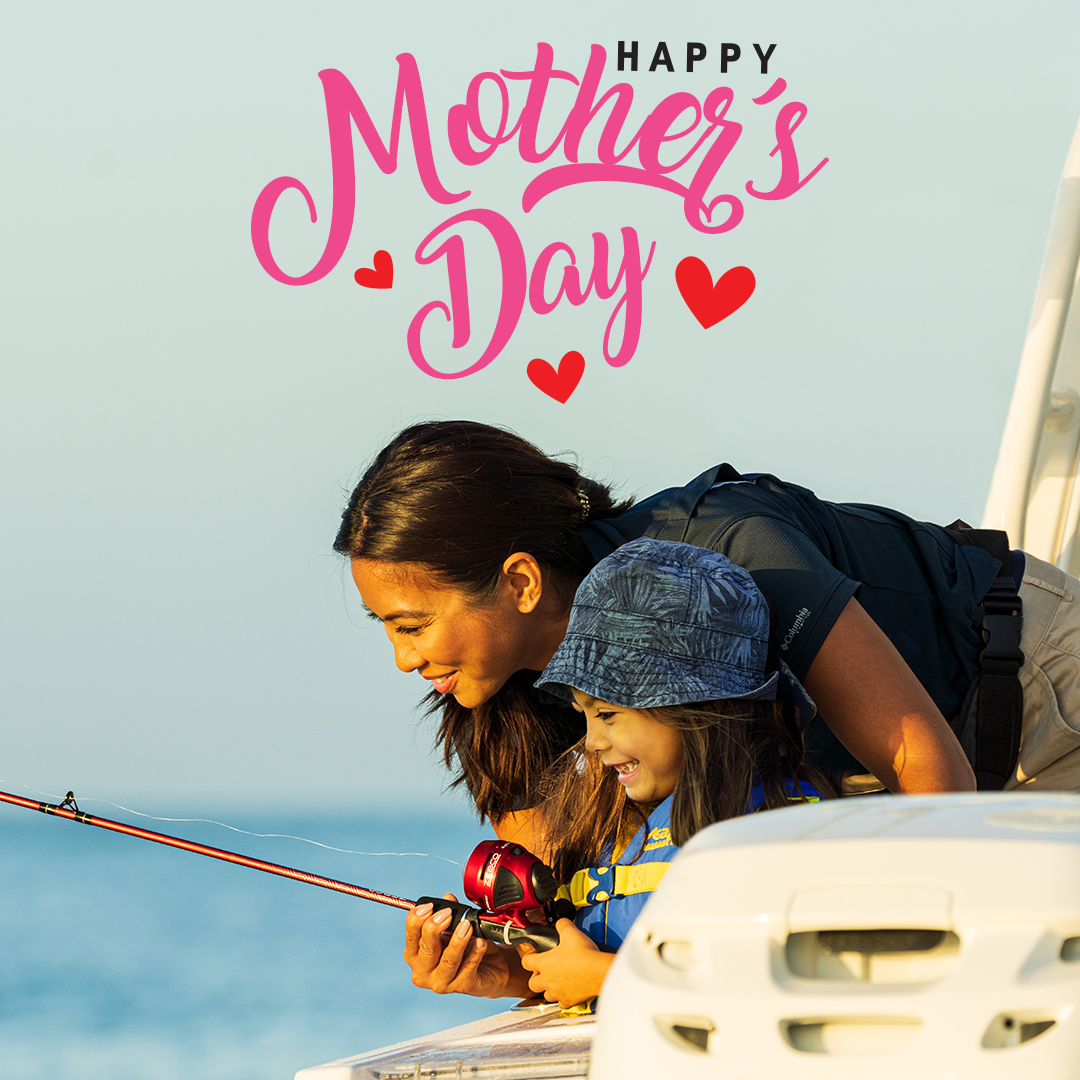 To the women who taught us how to navigate life's waters, Happy Mother's Day!