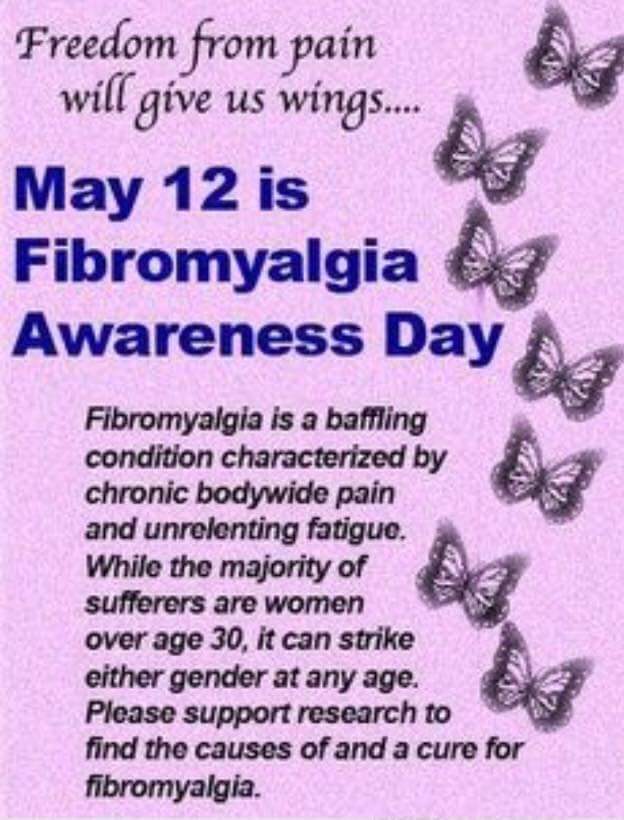 💜 #Fibromyalgia #MECFS #Spoonies #ChronicPain #MentalHealth #Disability #InvisibleIllness 💜
#FibromyalgiaAwarenessDay 💜