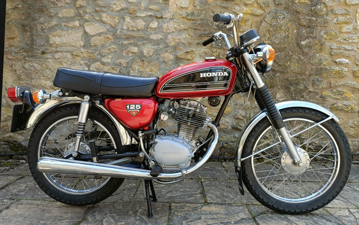 Oooh to be 17 again…! 1975 Honda CB125S in our 6th June classic bike auction. Thinking of selling? Email George Beale on bikes@charterhouse-auction.com