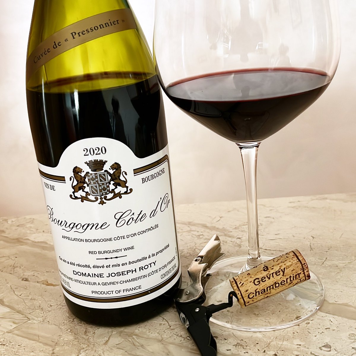 #vino Cuvée de Pressonnier 2020 de domaine Joseph Roty #borgoña #wine #winelovers