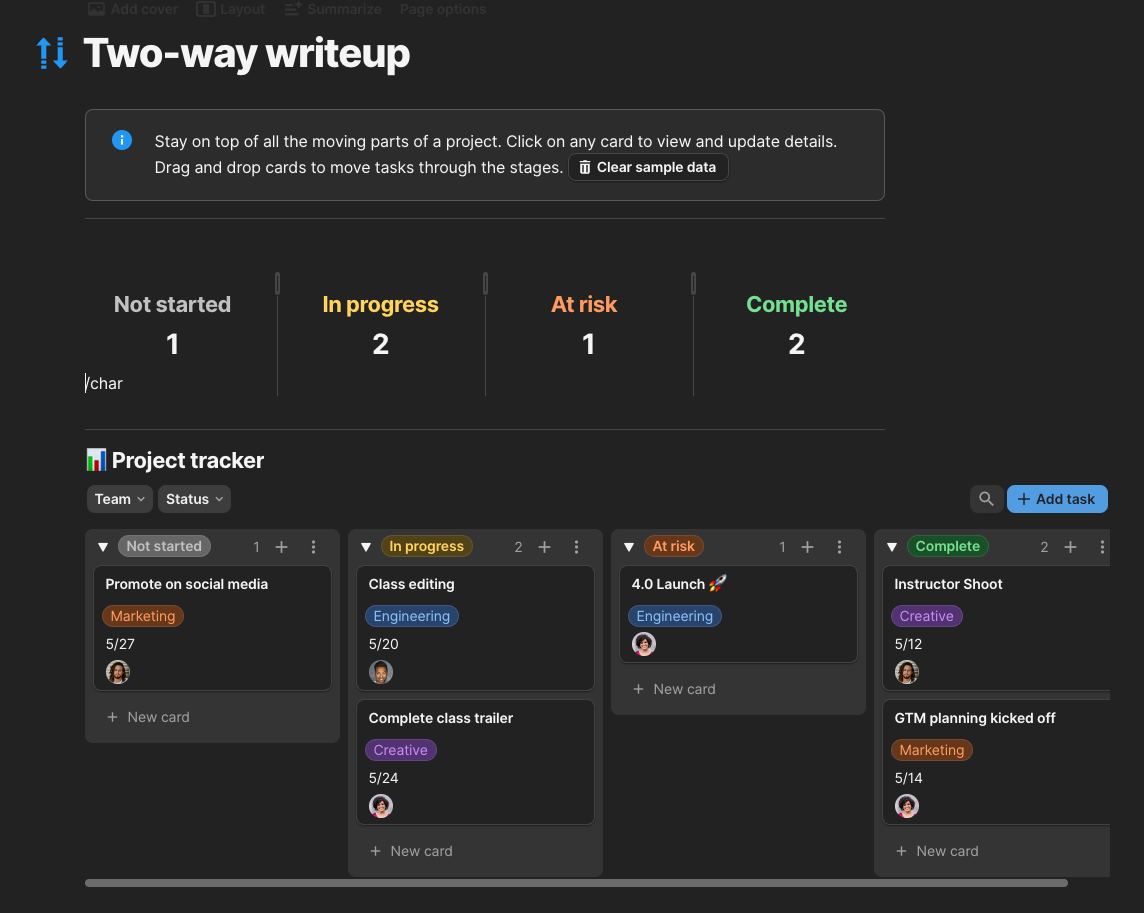 เจอโปรแกรมชื่อ Coda.io หน้าตาดูดีมาก คล้าย ๆ Notion / Airtable แต่สร้างระบบให้ทีมมาทำงานด้วยได้แบบไม่แพง (คิดเงินแค่คนสร้างระบบ = เรา แต่ไม่คิดเงินคนอื่นในทีม)

น่าย้ายระบบหลังบ้านมาเข้าอันนี้มากกก