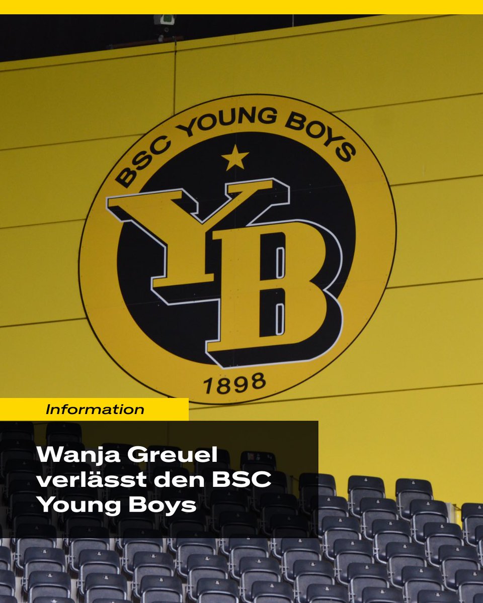 ℹ️ Wanja Greuel verlässt den BSC Young Boys Der CEO des BSC Young Boys, Wanja Greuel, hat sich entschieden, das Unternehmen zu verlassen. Das Arbeitsverhältnis wird per Ende Juni 2024 beendet. Bis die Nachfolgeregelung geklärt ist, übernimmt Verwaltungsratspräsident Hanspeter…