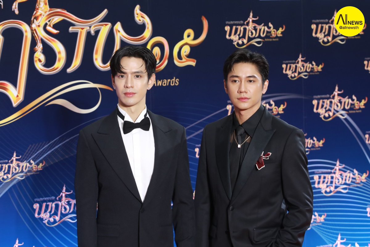 AllNews_th's tweet photo. ‘แจม รชต - ฟิล์ม ธนภัทร’ ร่วมเดินพรมแดงงานประกาศรางวัล “นาฏราช” ครั้งที่ 15 ณ ศูนย์ประชุมแห่งชาติสิริกิติ์

JAMFILM X NATARAJA 
#นาฏราช #นาฏราชครั้งที่15
#JamFilm #แจมฟิล์ม
#JamRachata #FilmThanapat https://t.co/2x50nsWYIC