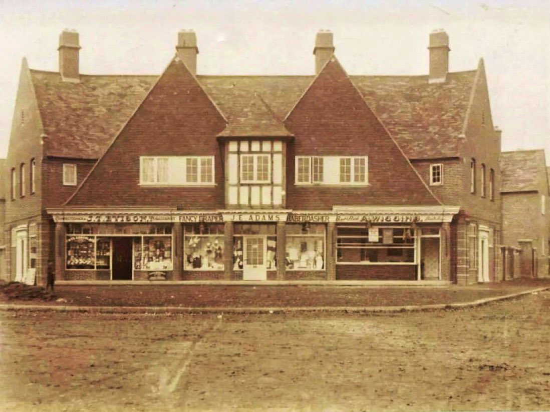 East Acton shops on the Old Oak Estate, 1920s