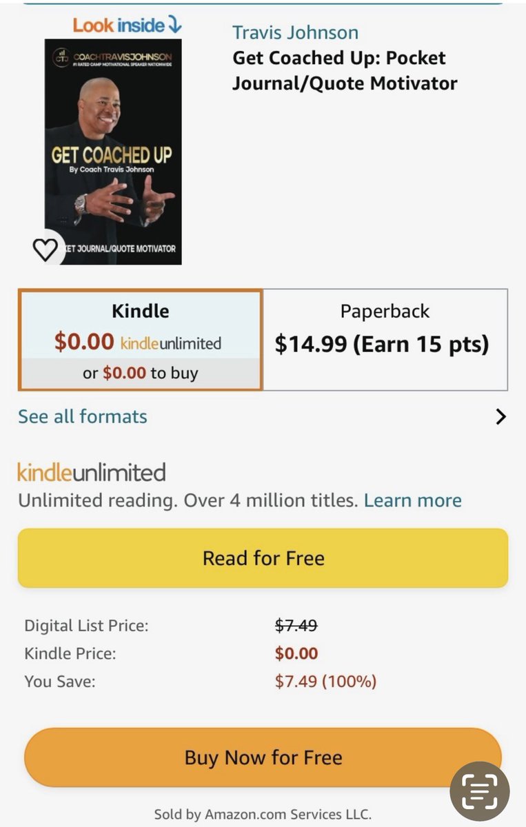 ❤️FREE MOTHER’S DAY GIFT FROM COACH TRAVIS JOHNSON❤️ 🚨ONLY AVAILABLE TODAY SUNDAY 5/12 ✅1. Click Book or Calendar Link for Free Download 😎Book amazon.com/Get-Coached-Up… 😎Calendar amazon.com/s?k=get+coache… ✅2. Click Kindle Version ✅3. Click Orange Tab (Buy Now for Free)
