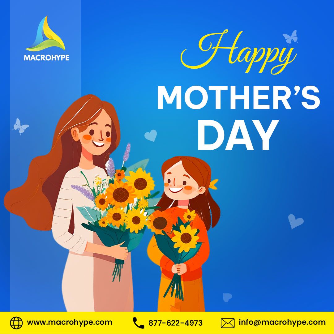 Behind every successful brand, there's a story, and often, a remarkable woman. Today, we celebrate the real superheroes of our businesses - the moms who juggle it all with grace and strength. 
Happy Mother's Day from MacroHype.