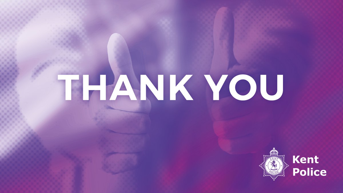 A woman from #Folkestone who was reported missing on Saturday 11 May 2024 has been safely located. Officers would like to thank everyone who assisted with the search.