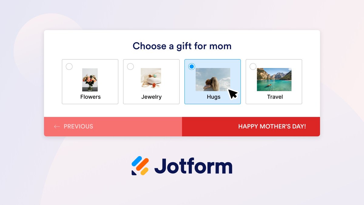 Happy Mother's Day!💐 Thank you to all the incredible mothers at Jotform and everywhere for the extraordinary things you do every day! 🧡