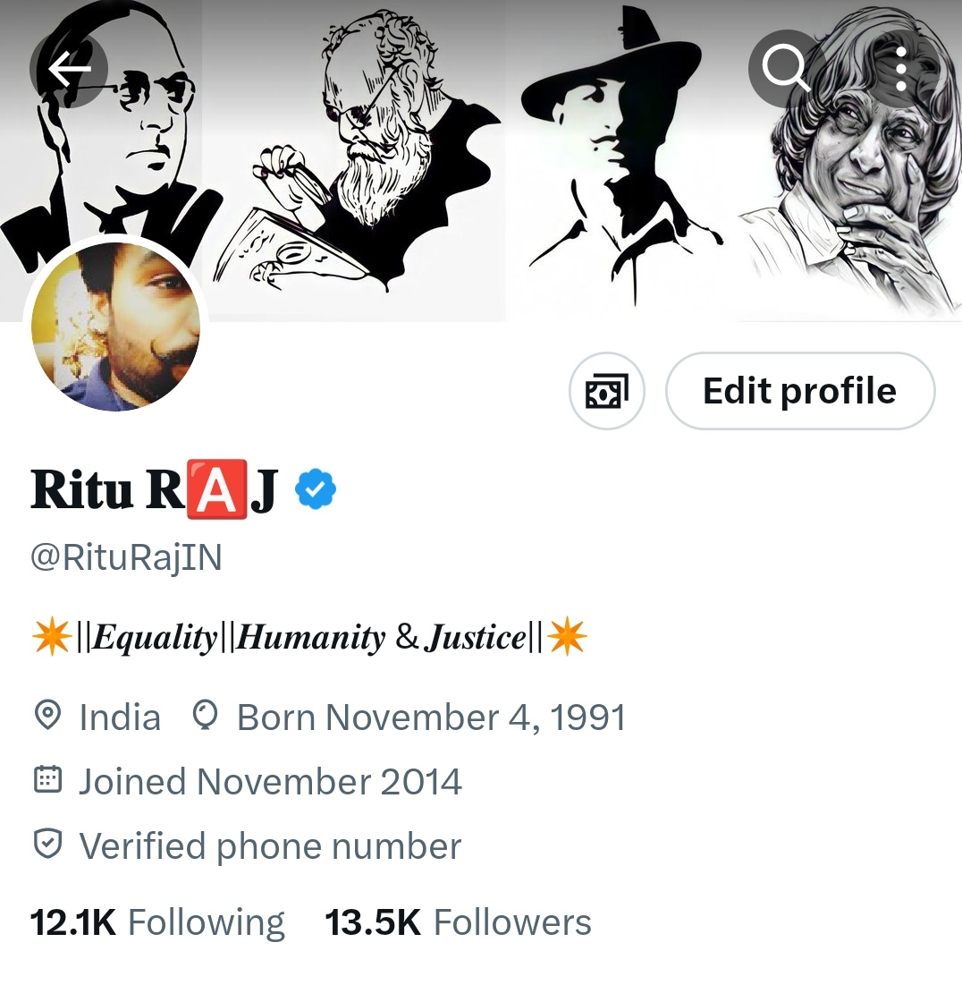 RituRajIN's tweet image. X Family me 13.5K members completed 
Thank You so much Everyone ❣️ 
#Keep_Supporting 🤝
