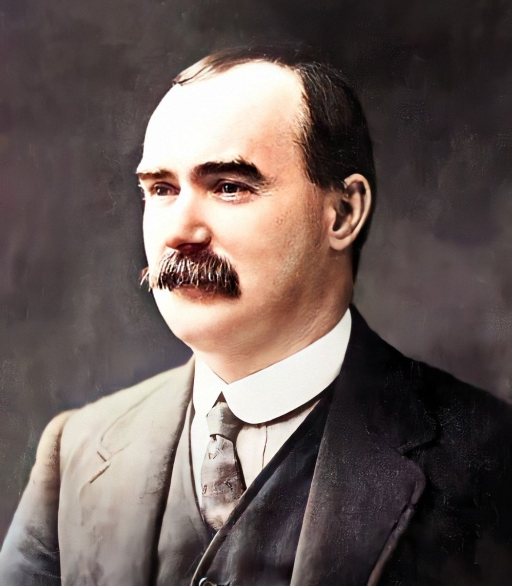 "The British Government has no right in Ireland, never had any right in Ireland, and never can have any right in Ireland."

Remembering James Connolly Irish republican, revolutionary socialist and trade union leader who was ki!!ed by a firing squad on this day in 1916.
