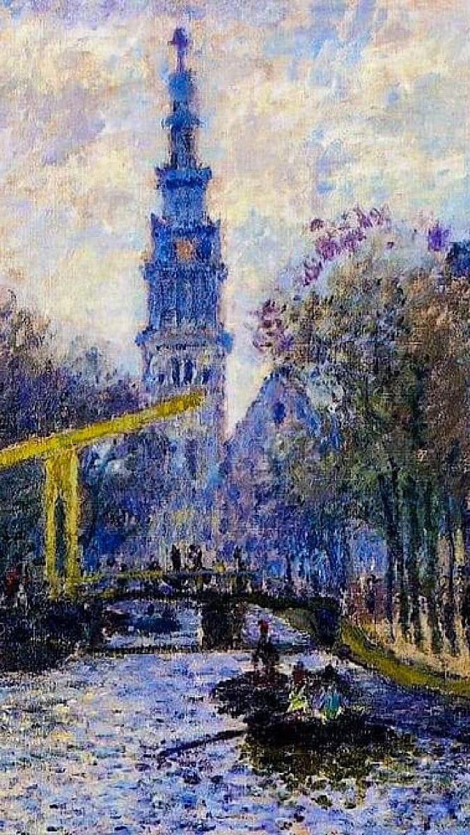 Claude Monet, Canal en Ámsterdam