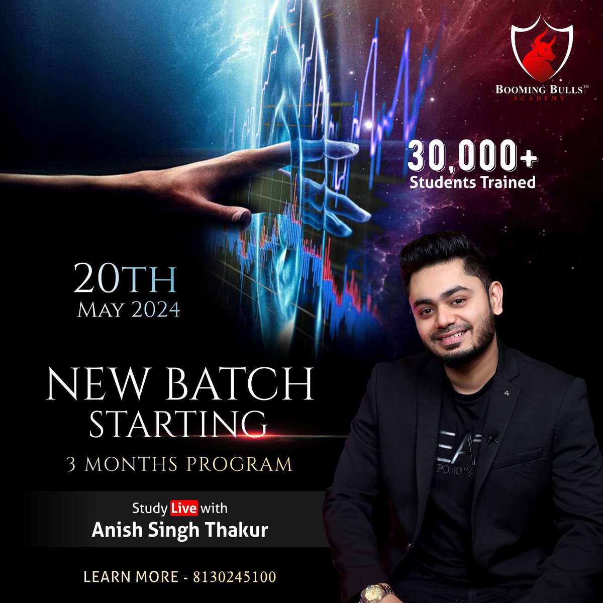Grab the opportunity now! ✨Our new stock market training batch is on the way.
 Learn from the expert in a structured way and grow in your trading career 📊

#batch #financialeducation #stockmarketeducation  #boomingbulls #boomingbullsacademy #stocks   #forextrading #StockMarket