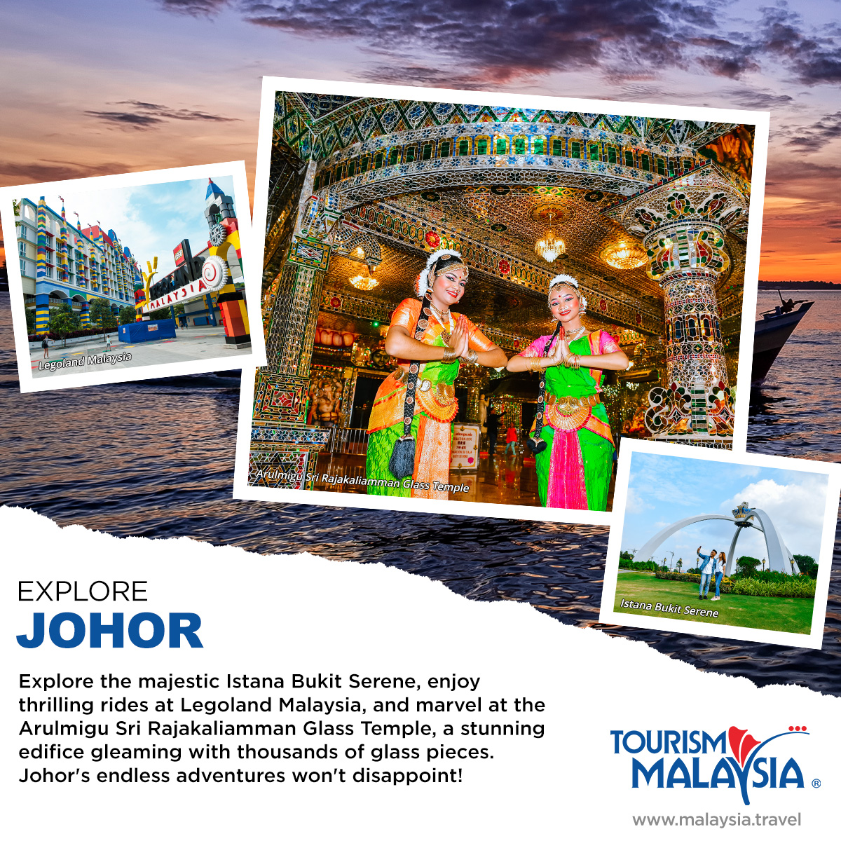 📍 Johor, Malaysia 📍

Create memories in Johor with @TourismMalaysia! This enchanting destination invites families to immerse themselves in a world of adventure, where every moment is infused with the warmth of the Malaysian sun! ☀️

#MalaysiaTrulyAsia #VisitMalaysia2026
