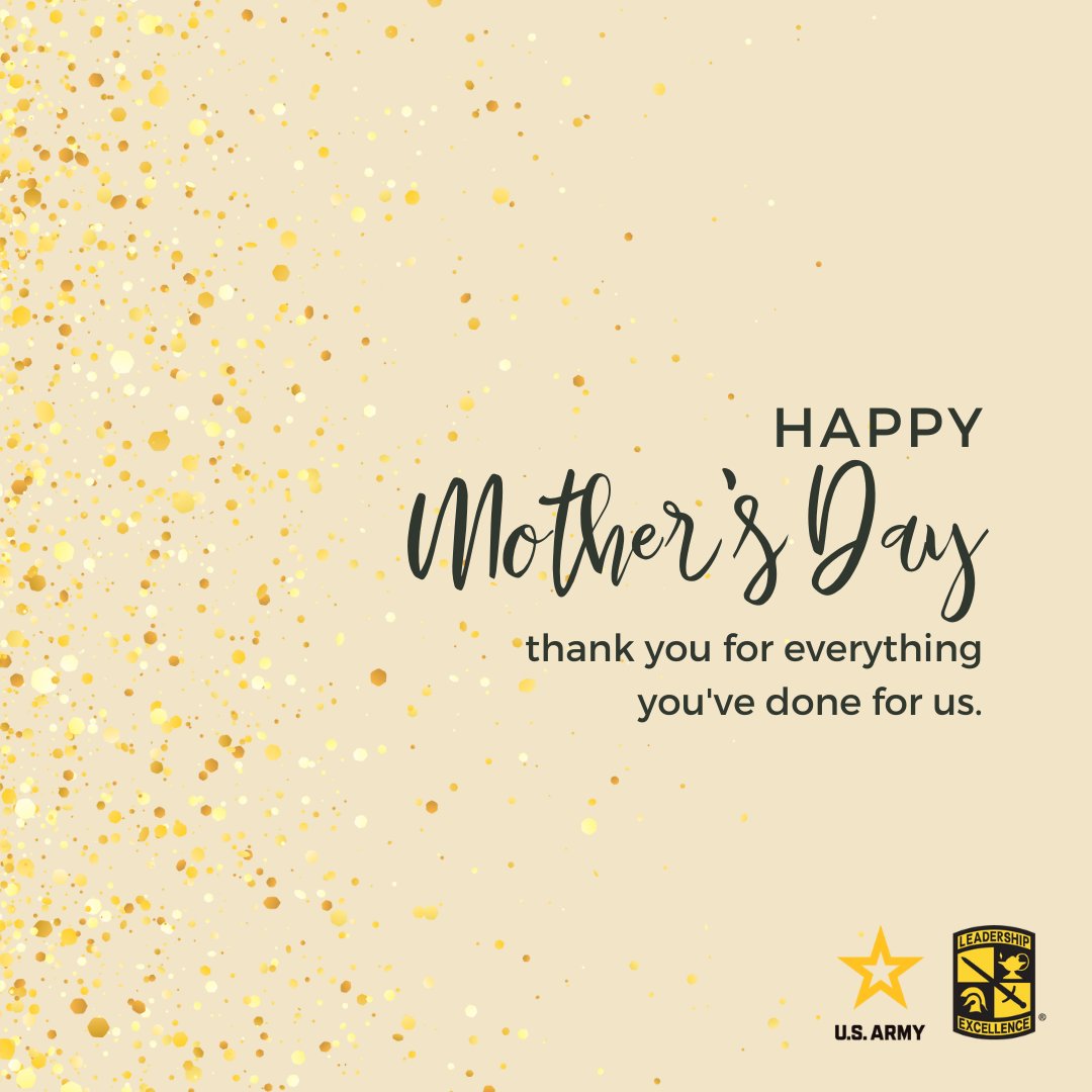 Happy Mother's Day! 💐 

#ArmyROTC