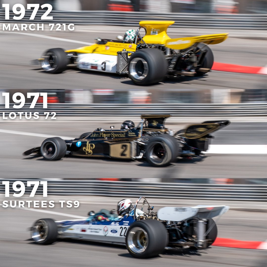 ’70s F1 cars arguably have the best side-profiles, do you agree? #MonacoHistoric #F1