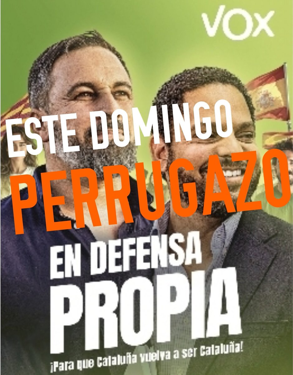 #EnDefensaPropia #PrimeroEspaña Hoy es el día. Aprovecharlo!!