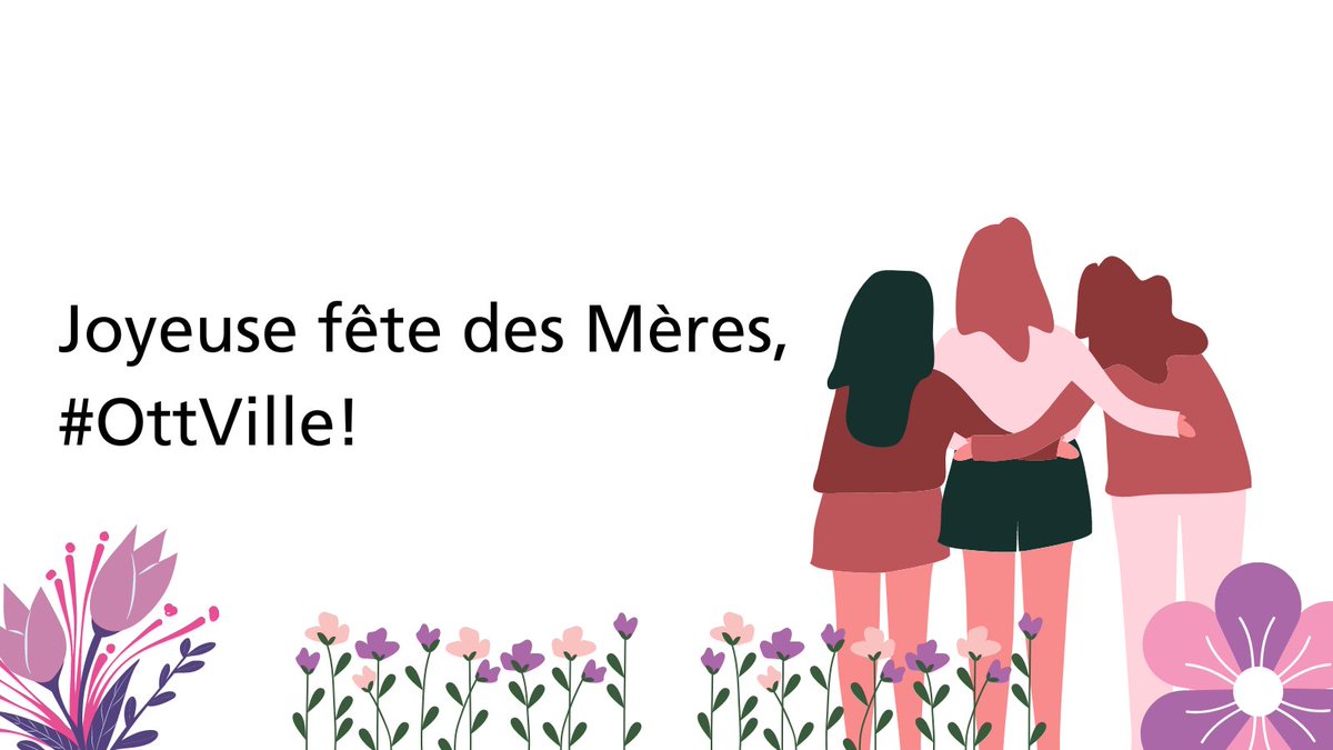 Joyeuse fête des Mères, #OttVille!

Nous vous souhaitons une excellente journée de célébration des mères et des figures maternelles dans votre vie!

Quant aux mamans, merci pour tout ce que vous faites!