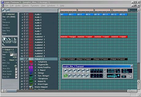 Mad to think this is what logic looked like back when I first learnt it and it was owned by emagic, not apple 🥲