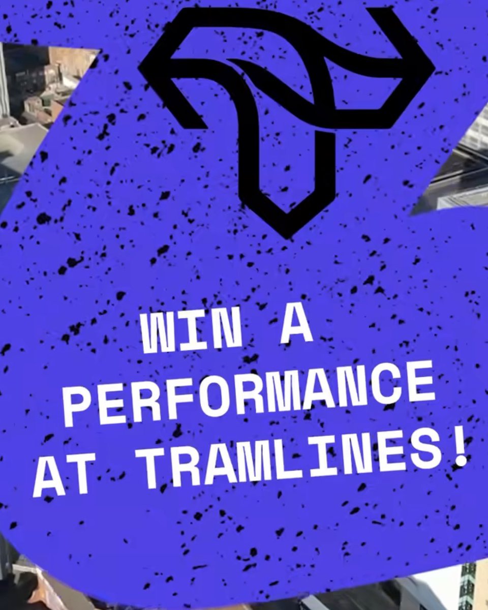 Win a slot at @tramlines 2024! Thanks to @infopatternand1 Are you a singer or rapper? 👀 Submit a video of yourself performing a song to apply to win a performance on the Pattern + Push stage at this year 🎥 Dm @infopatternand1 with any questions!