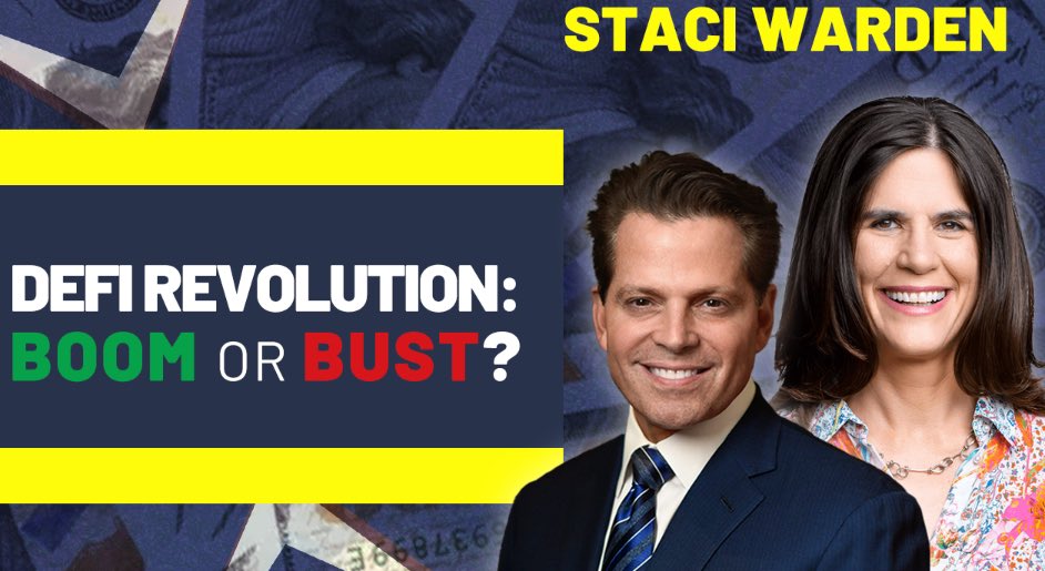 The DeFi Revolution: Unlocking the Future of Finance

Staci Warden, CEO of the @AlgoFoundation, was an amazing guest on Wealthion with @Scaramucci.

They discuss the power of DeFi and what this digital revolution means for the future of investing,

youtu.be/PknexOU2sh0?si…