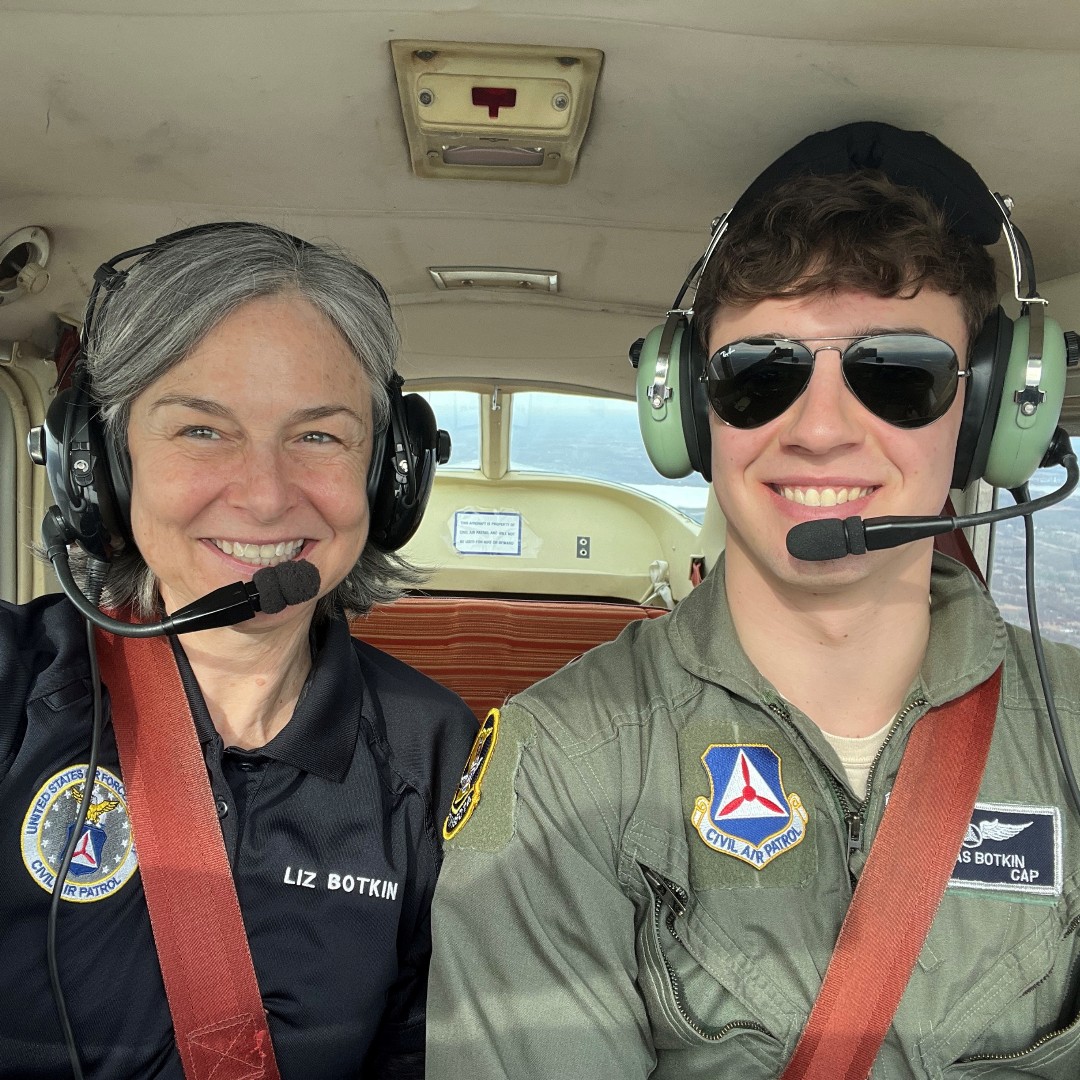 Happy Mother's Day to all the #CivilAirPatrol  moms out there.

📷 1: C/CMSgt Matthew Gubler-Peace with his mother, Lt Col Elizabeth Peace, from our Georgia Wing.

📷 2: Capt Liz Botkin with her son, C/Col Thomas Botkin, of our Minnesota Wing.

#GoFlyCAP #CAPCadet