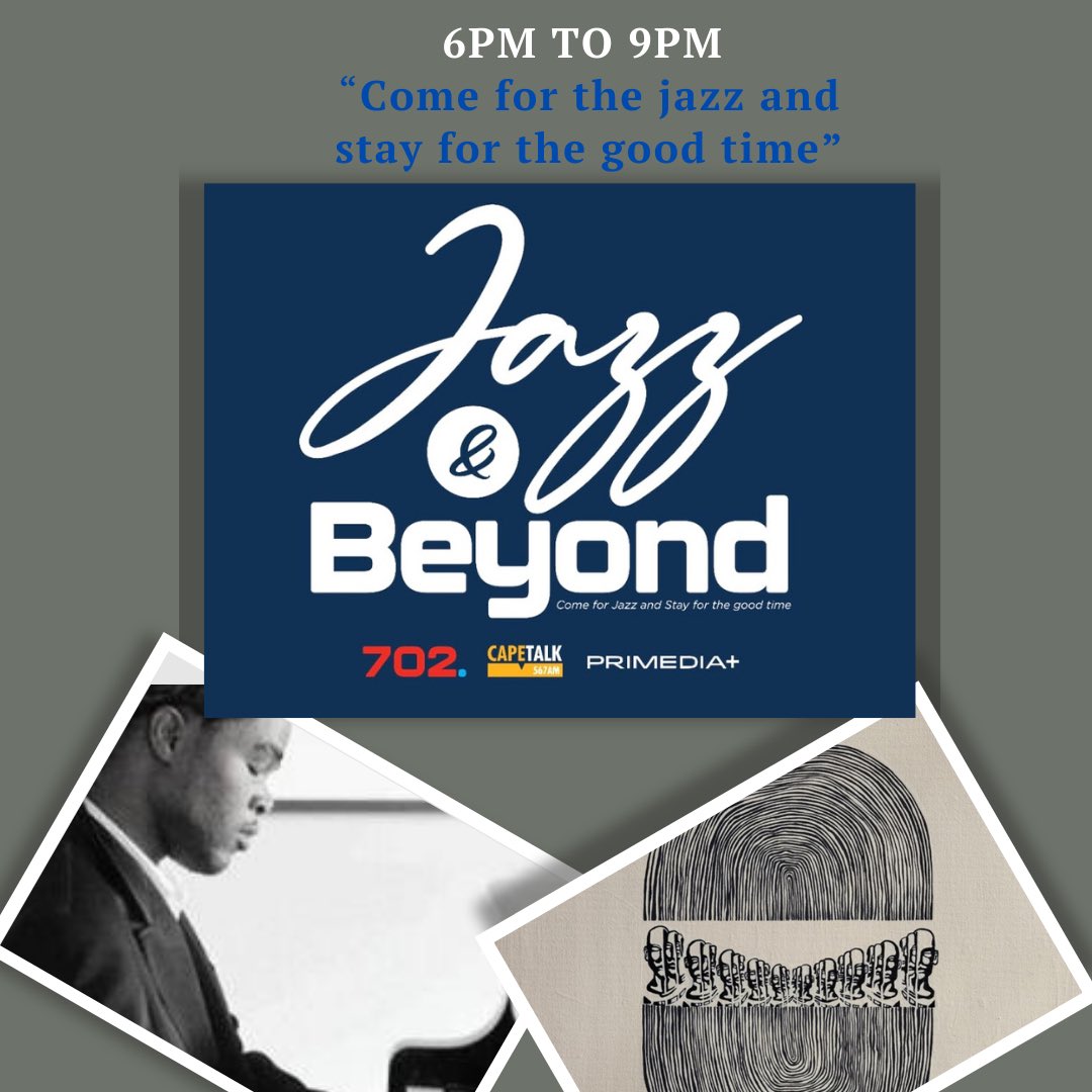 Celebrate #MothersDay with #JazzAndBeyond on @Radio702 & @CapeTalk with our guest @yonelamnana the prolific jazz pianist, scholar & singer 🎶📻